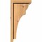Ekena Millwork Yorktown Smooth Corbel w/Backplate, Western Red Cedar, 7 1/2"W x 8"D x 16"H COR08X08X16YOR01SWR - alternate 2